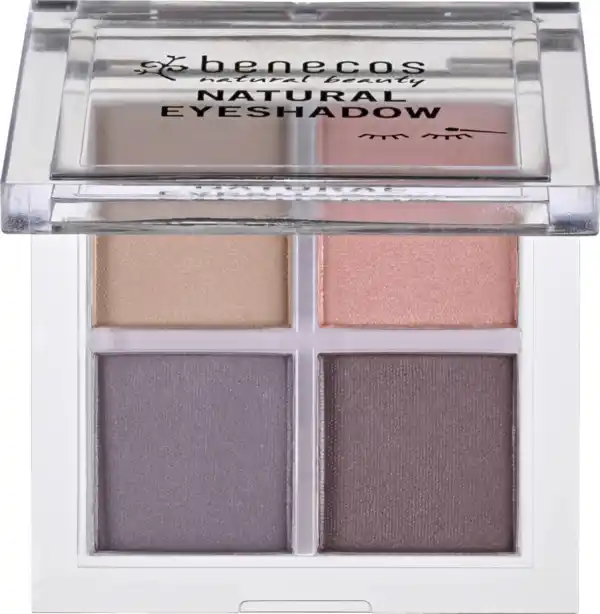 Bild 1 von benecos Natural Quattro Eyeshadow beautiful eyes, 4,8 g