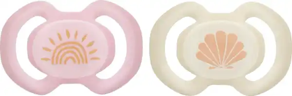 Bild 2 von Babydream Beruhigungssauger Der Symmetrische Sonne & Muschel 3-18 Monate