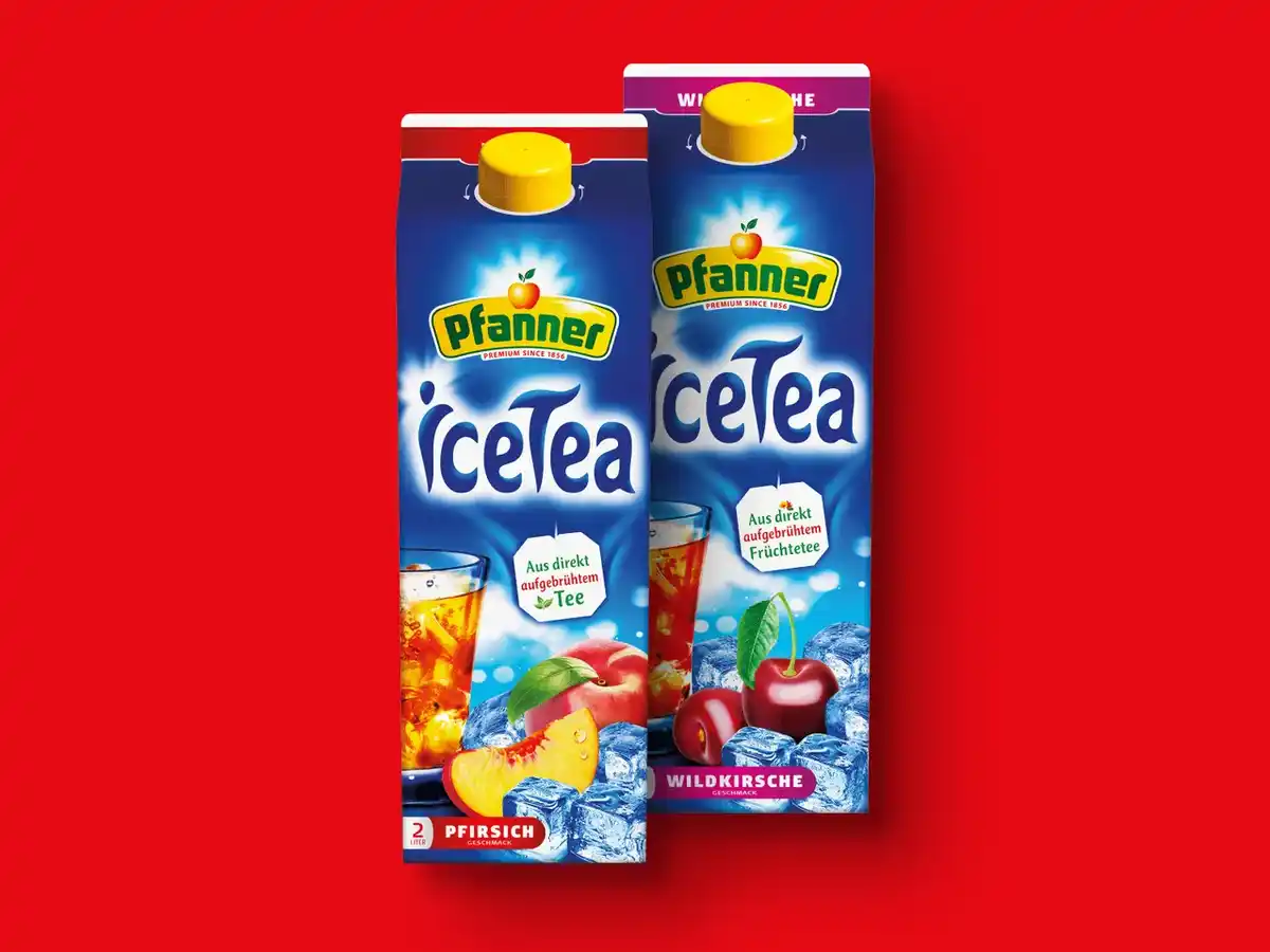 Bild 1 von Pfanner Eistee,  2 l