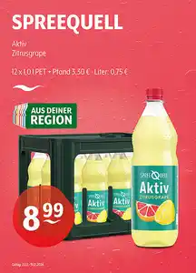 SPREEQUELL Aktiv Zitrusgrape