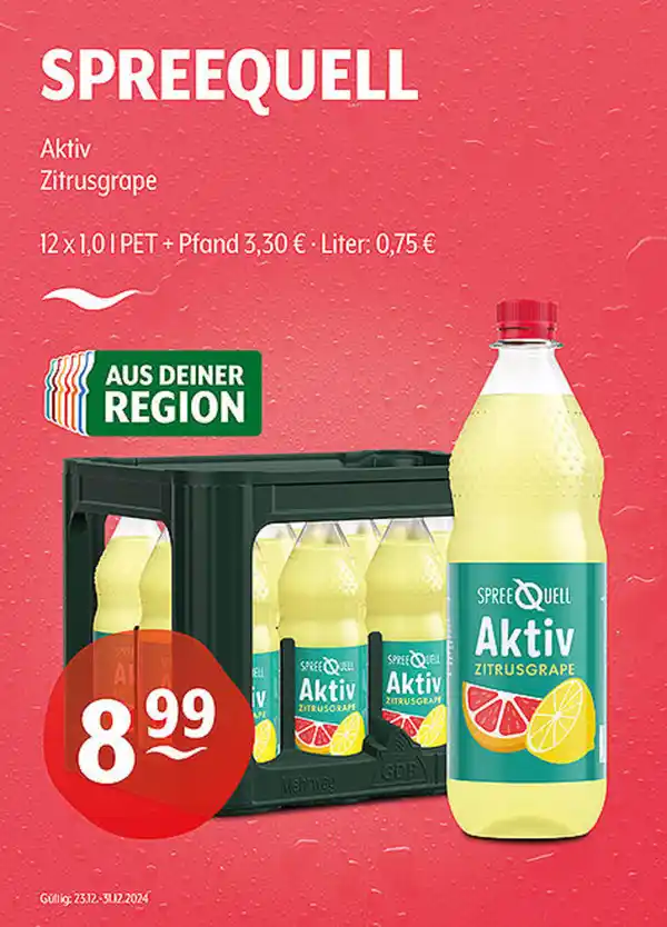 Bild 1 von SPREEQUELL Aktiv Zitrusgrape