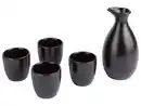 Bild 3 von ERNESTO® Sake-Set, 5-teilig, Steingut