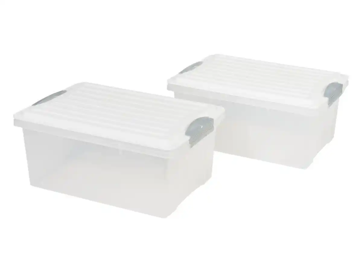 Bild 2 von LIVARNO home Aufbewahrungsboxen, mit 2 Schnappverschlüssen,  13 kg