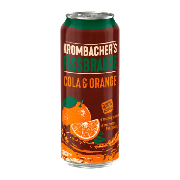 Bild 2 von Krombacher Fassbrause 0,5L in der Dose