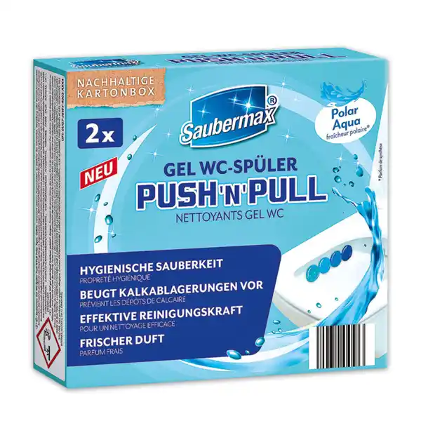 Bild 2 von Saubermax Gel WC-Spüler Push'n'Pull
