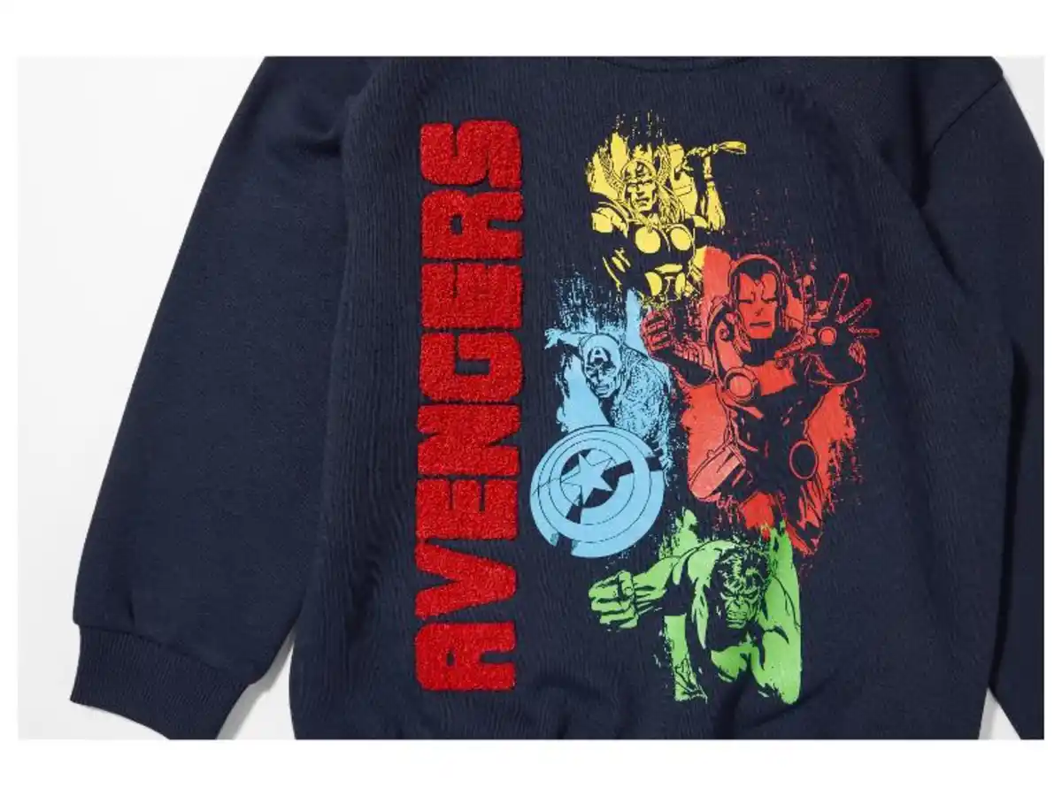 Bild 4 von Kleinkinder Sweatpullover / Sweathoodie mit Bündchen