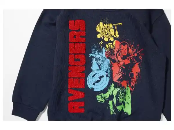 Bild 4 von Kleinkinder Sweatpullover / Sweathoodie mit Bündchen