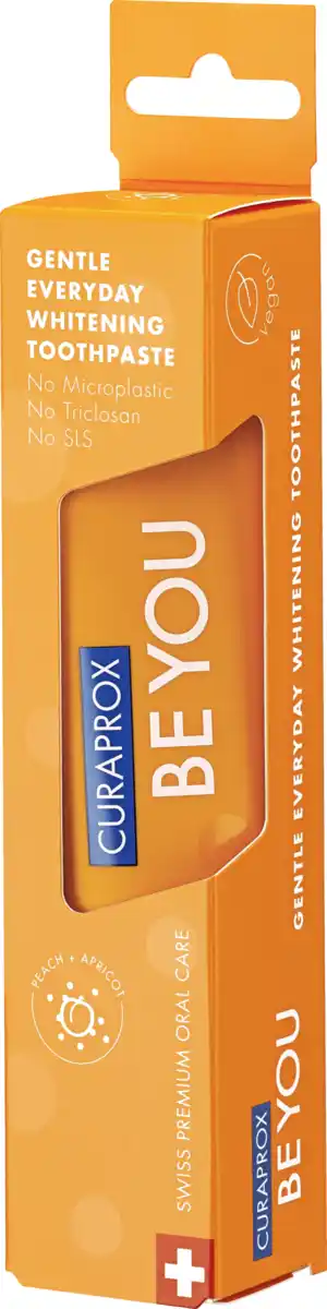 Bild 3 von Curaprox Be You Whitening-Zahnpasta Pfirsich, 60 ml