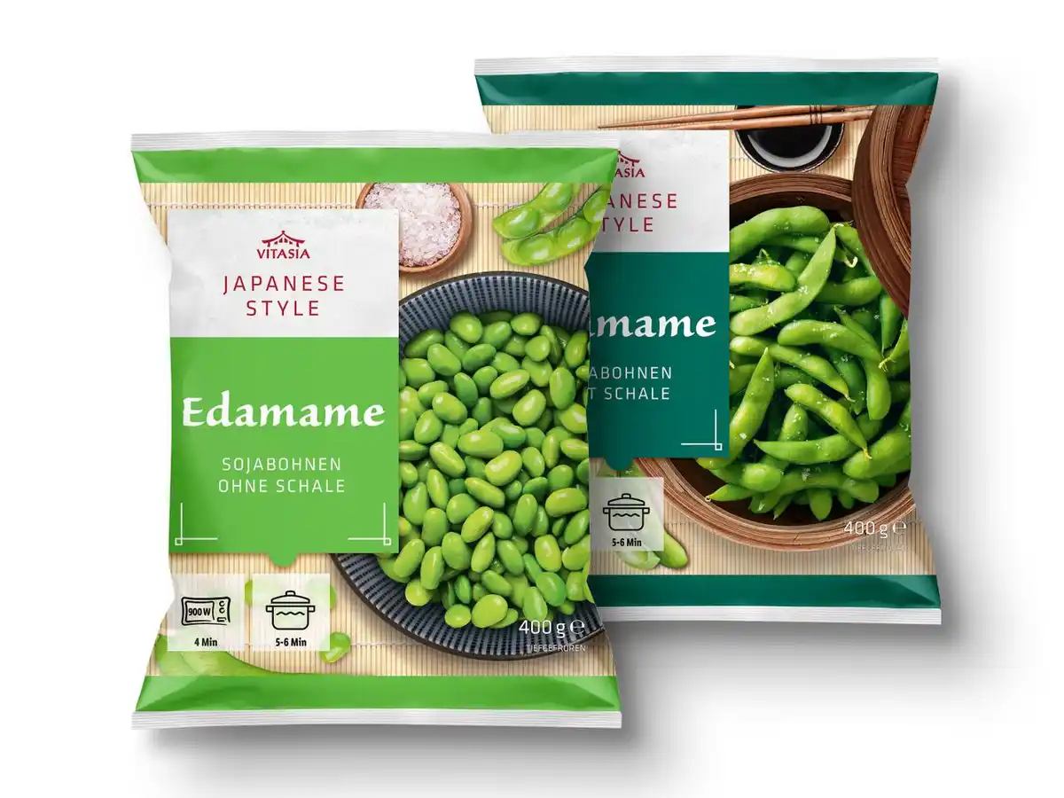 Bild 1 von Japanese Style Edamame Sojabohnen,  400 g