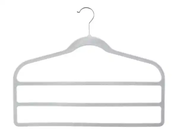 Bild 4 von LIVARNO home Hosenbügel \ Kleiderbügel, mit textilschonender Beflockung