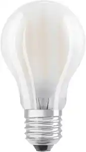 Osram LED Leuchtmittel Cla A60 E27 7W warmweiß, weiß matt