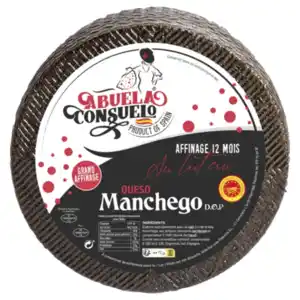 Spanischer Schafskäse, auch Rosmarin, Queso Manchego DOP Añejo