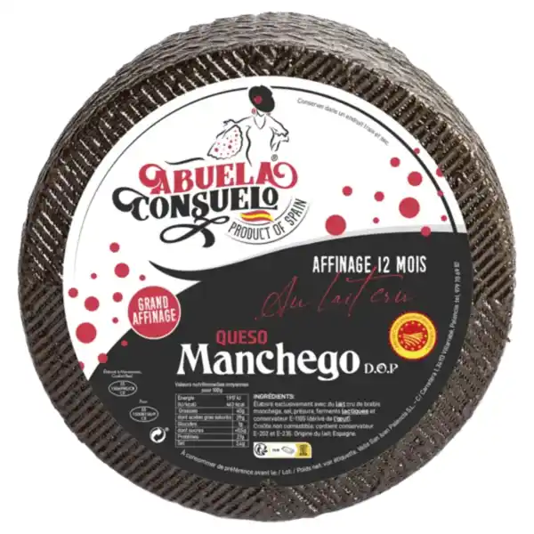 Bild 1 von Spanischer Schafskäse, auch Rosmarin, Queso Manchego DOP Añejo