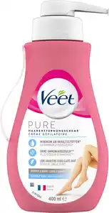 Veet Haarentfernungscreme Körper & Beine Sensible Haut, 400 ml