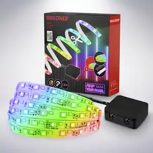 Briloner LED-Stripe Pimp your Panel bunt RGB, 2,6 m, 3000K 1300 lm Starterset