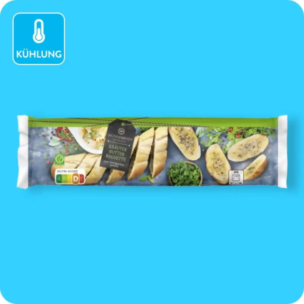 Bild 1 von WONNEMEYER Baguette, Mit Kräuter- oder Knoblauchbutter