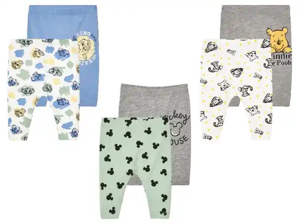 Bild 1 von Baby Leggings »Disney«, 2 Stück, mit Bio-Baumwolle