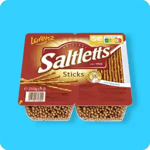 LORENZ Saltletts-Sticks, Mit Meersalz