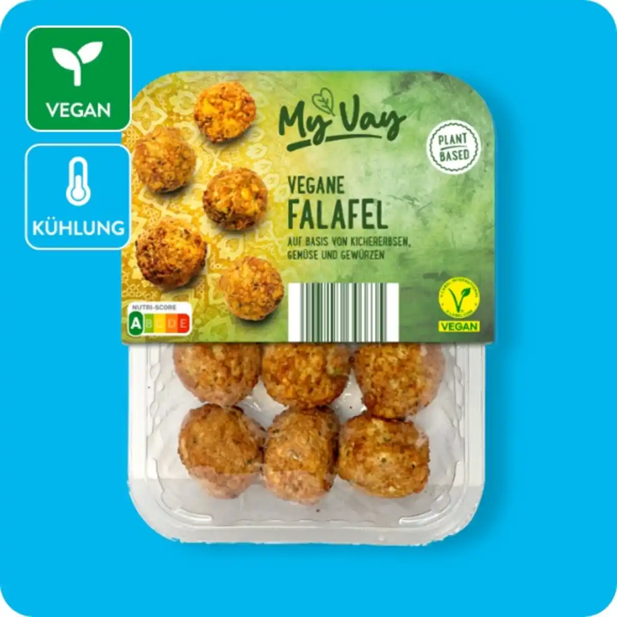 Bild 1 von MYVAY Vegane Falafel oder Gemüsebällchen