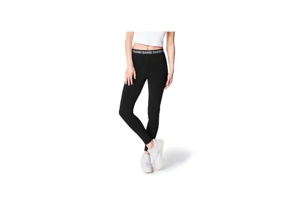 Bild 3 von Damen Leggings mit elastischem Bund