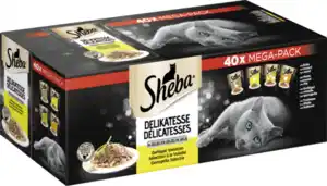 Sheba Delikatesse in Gelee Geflügel Variation Multipack, 3.400 g