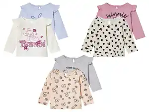 Baby Langarmshirts »Disney«, 2 Stück, mit Bio-Baumwolle