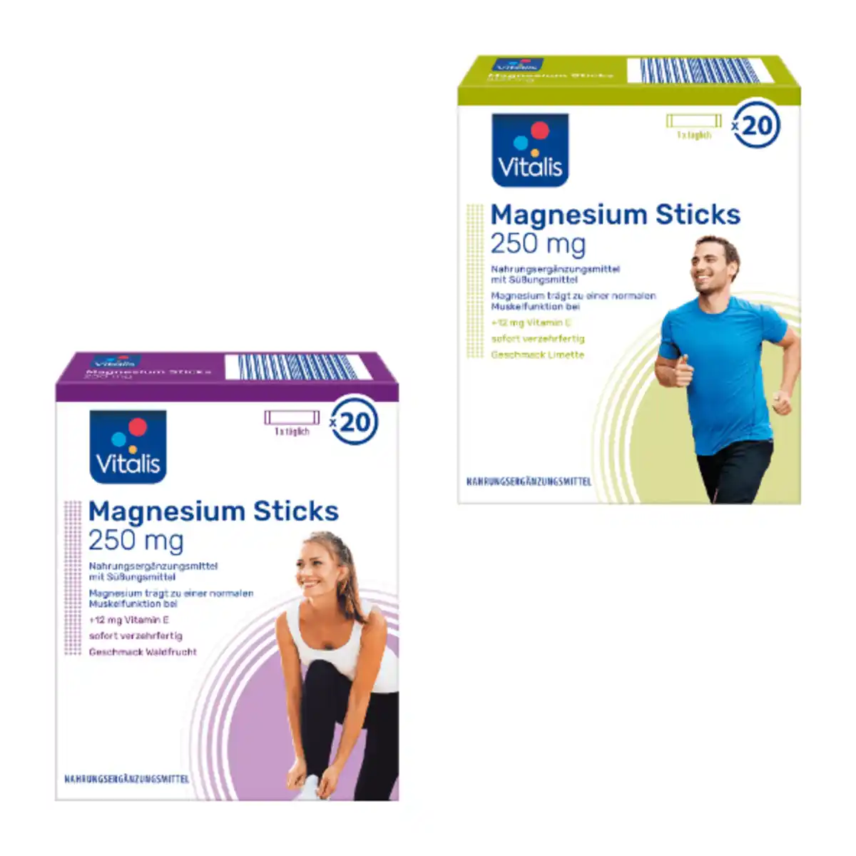 Bild 1 von VITALIS Magnesium-Sticks 250 mg 30g