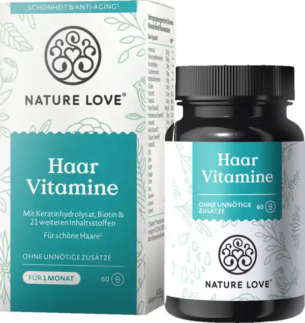 Bild 1 von Nature Love Haar Vitamine Kapseln, 35 g