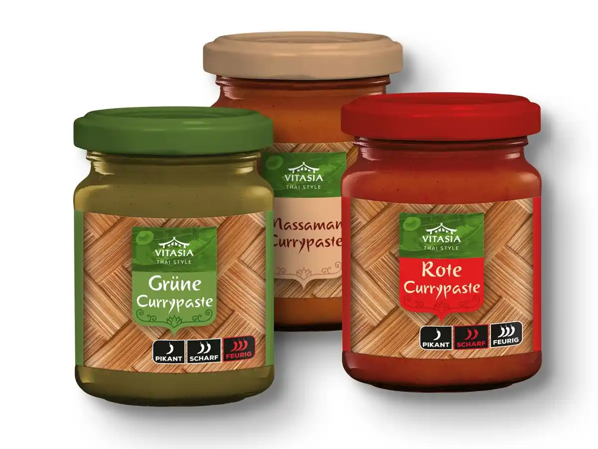 Bild 1 von Vitasia Currypaste,  195 g