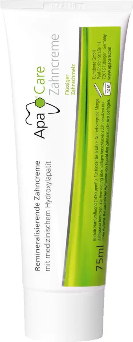 Bild 1 von ApaCare Remineralisierende Zahncreme, 75 ml
