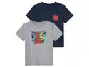 Bild 2 von Kleinkinder T-Shirts, 2 Stück, mit Textildruck