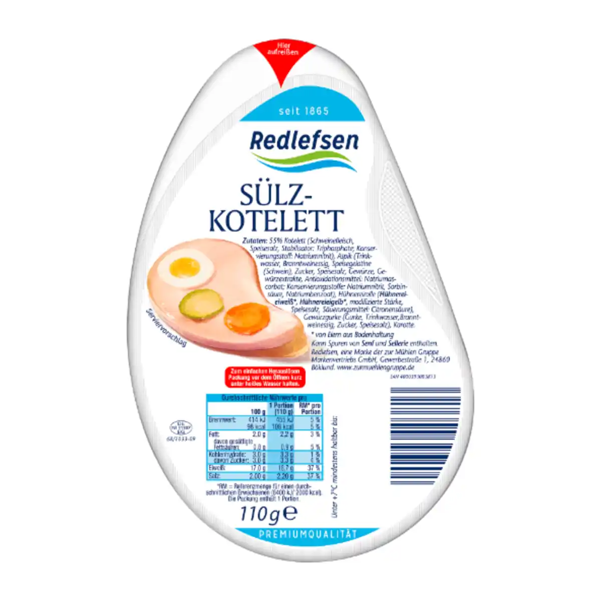 Bild 1 von REDLEFSEN Sülzkotelett 110g