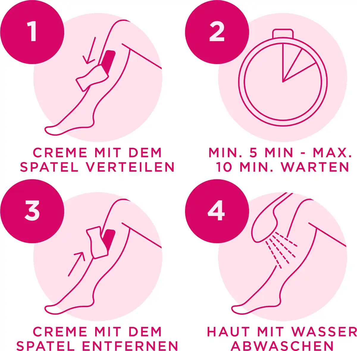 Bild 2 von Veet Haarentfernungscreme Körper & Beine Sensible Haut, 400 ml