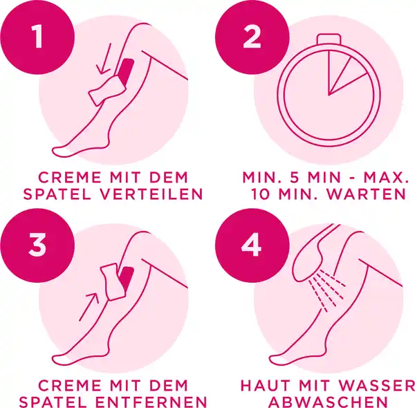 Bild 2 von Veet Haarentfernungscreme Körper & Beine Sensible Haut, 400 ml