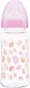 Babydream Glas-Weithals-Flasche Muscheln, 0+, 230 ml