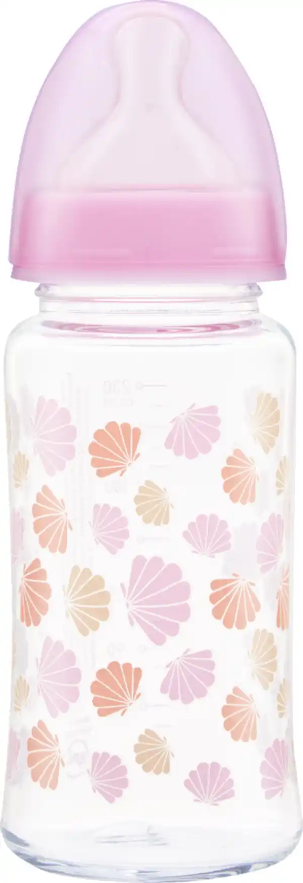 Bild 1 von Babydream Glas-Weithals-Flasche Muscheln, 0+, 230 ml