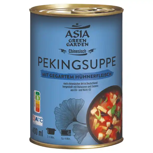 Bild 1 von ASIA GREEN GARDEN Asia Suppen 400 ml, Pekingsuppe