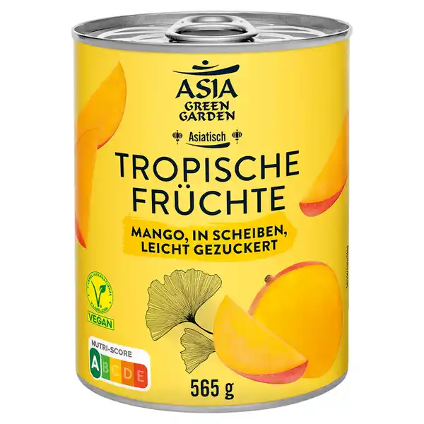 Bild 1 von ASIA GREEN GARDEN Asia Obst 580 ml, Mango Scheiben