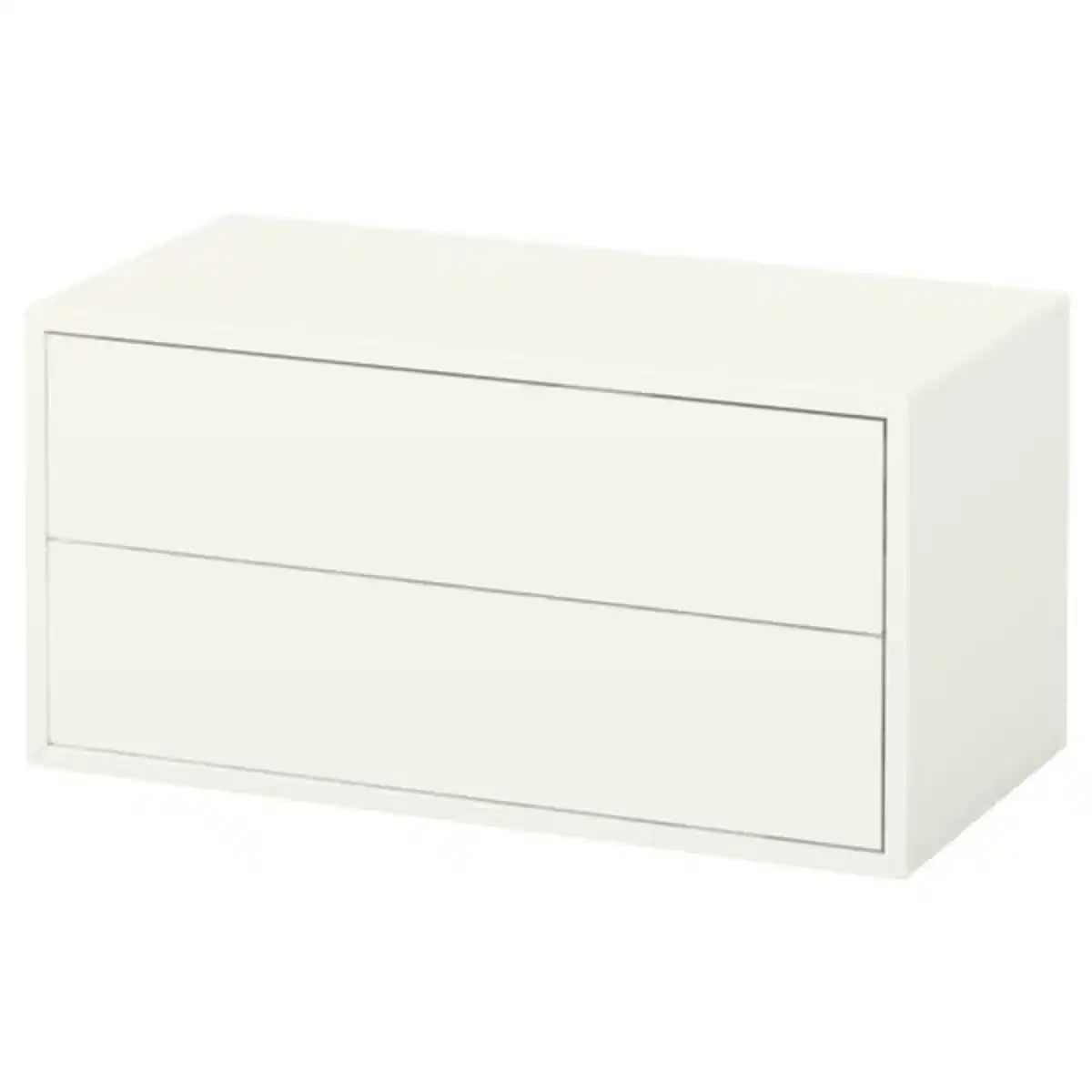 Bild 1 von EKET Schrank mit 2 Schubladen, weiß 70x35x35 cm