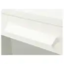 Bild 4 von BRIMNES Kommode mit 3 Schubladen, weiß/Frostglas 78x95 cm