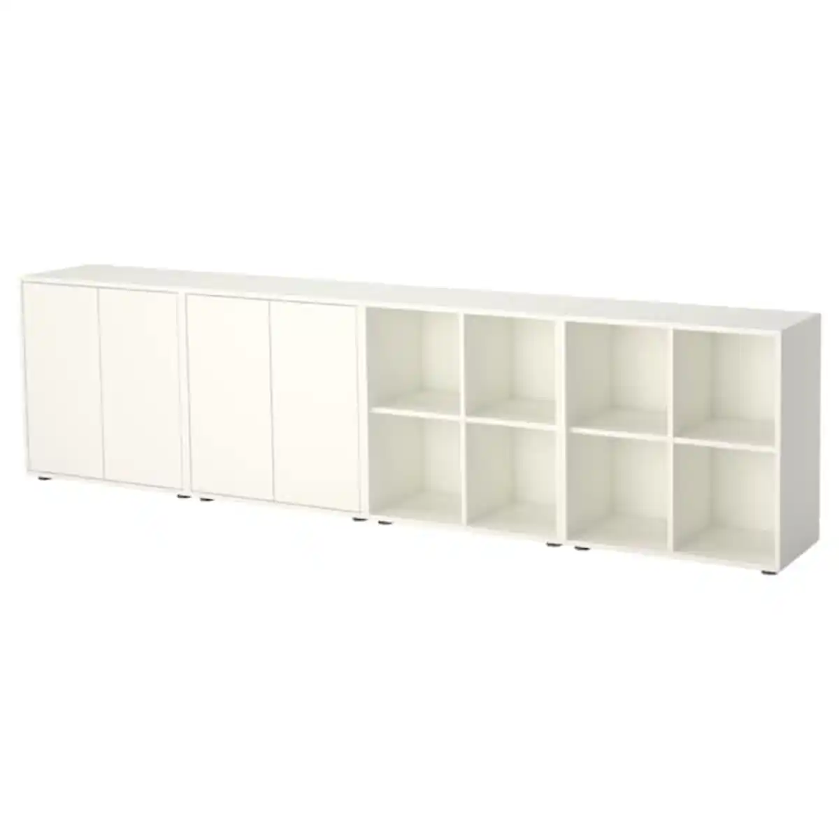 Bild 1 von EKET Schrankkombination/Füße, weiß 280x35x72 cm