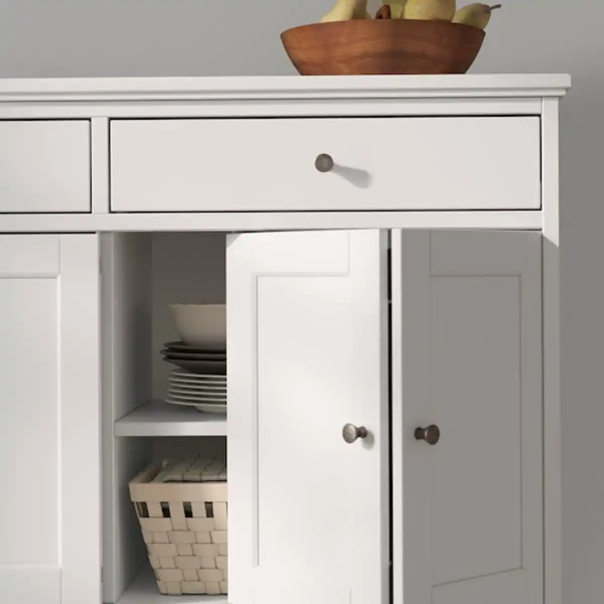 Bild 3 von IDANÄS Sideboard, weiß 124x50x95 cm