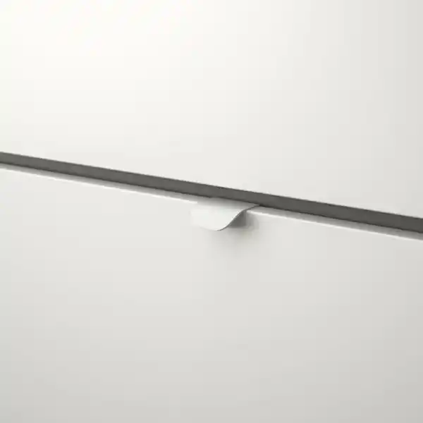 Bild 4 von VISTHUS Kleiderschrank, grau/weiß 122x59x216 cm