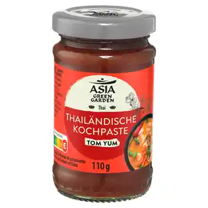 ASIA GREEN GARDEN Thailändische Kochpasten 110 g, Tom Yum