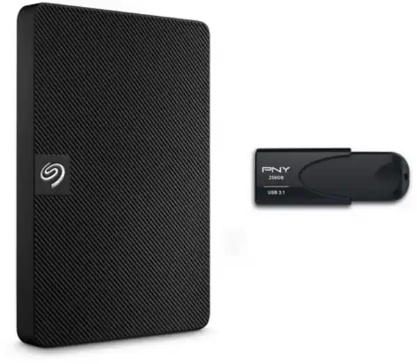 Bild 1 von Expansion Portable USB 3.0 (4TB) Externe Festplatte schwarz inkl. Attaché 4 USB 3.1 (256GB)