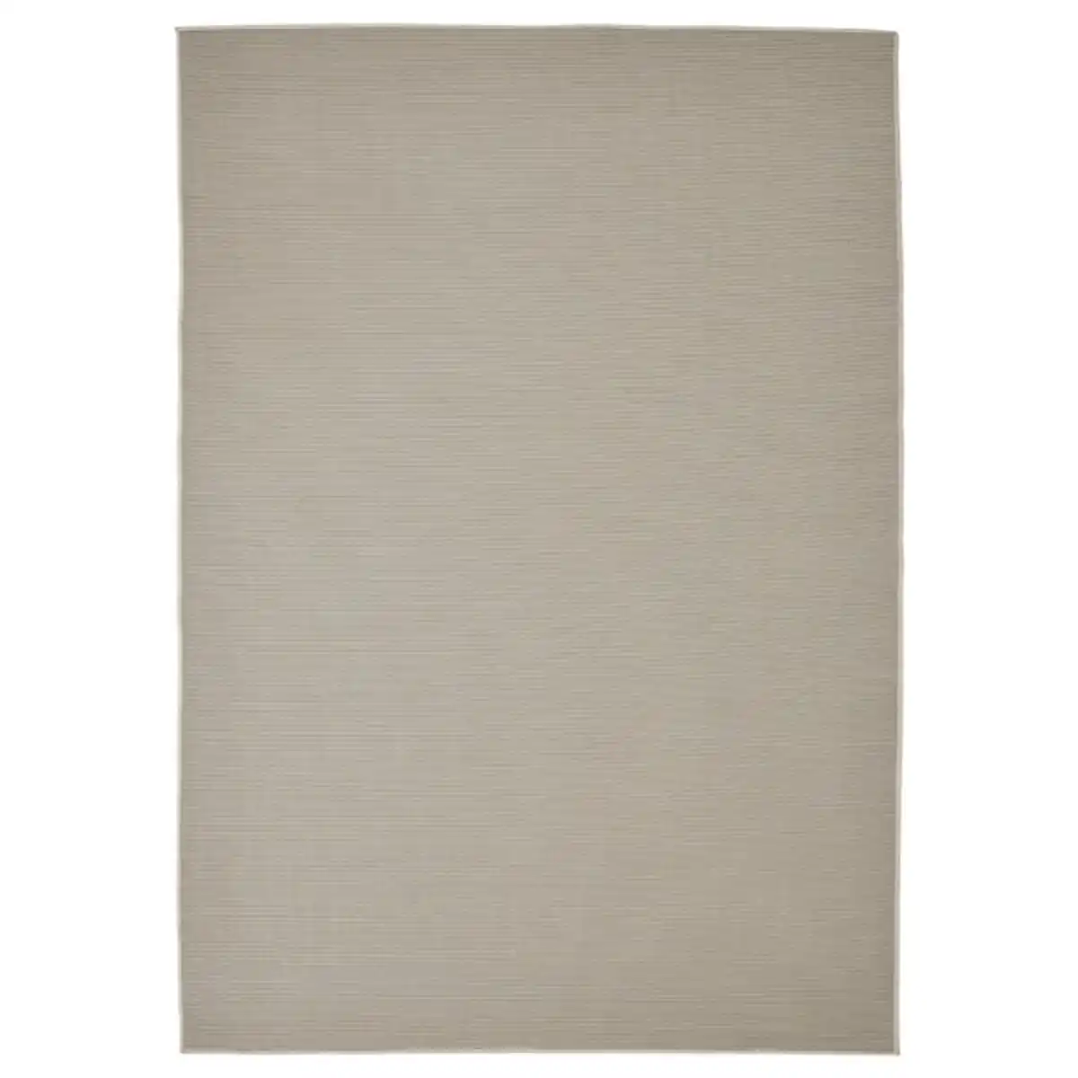 Bild 2 von VIRKLUND Teppich flach gewebt, drinnen/drau, beige/dunkelgrau 160x230 cm