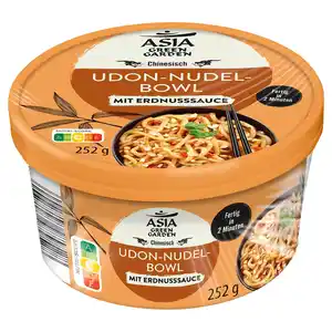 ASIA GREEN GARDEN Asia Udon Nudelgericht 249 g, Erdnusssauce