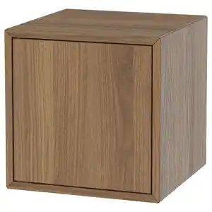 EKET Wandschrank mit 1 Tür, Nussbaumnachbildung 35x35x35 cm