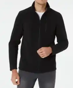 Schwarze Fleecejacke, schwarz