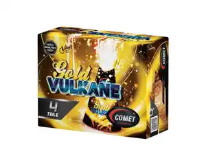 Gold Vulkane 4-teilig